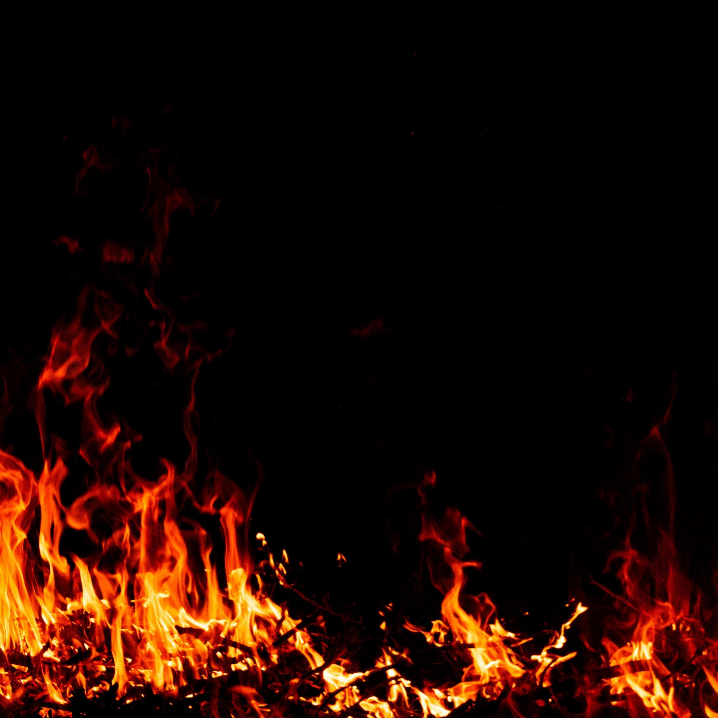 2932x2932 Fire Orange Flame Hot Dark Black Background iPad Wallpaper iPad Wallpaper 4k iPad Wallpaper 5k free download iPad Pro, iPad Mini, iPad Air, iOS, iPadOS, Parallax, iPad retina Wallpaper