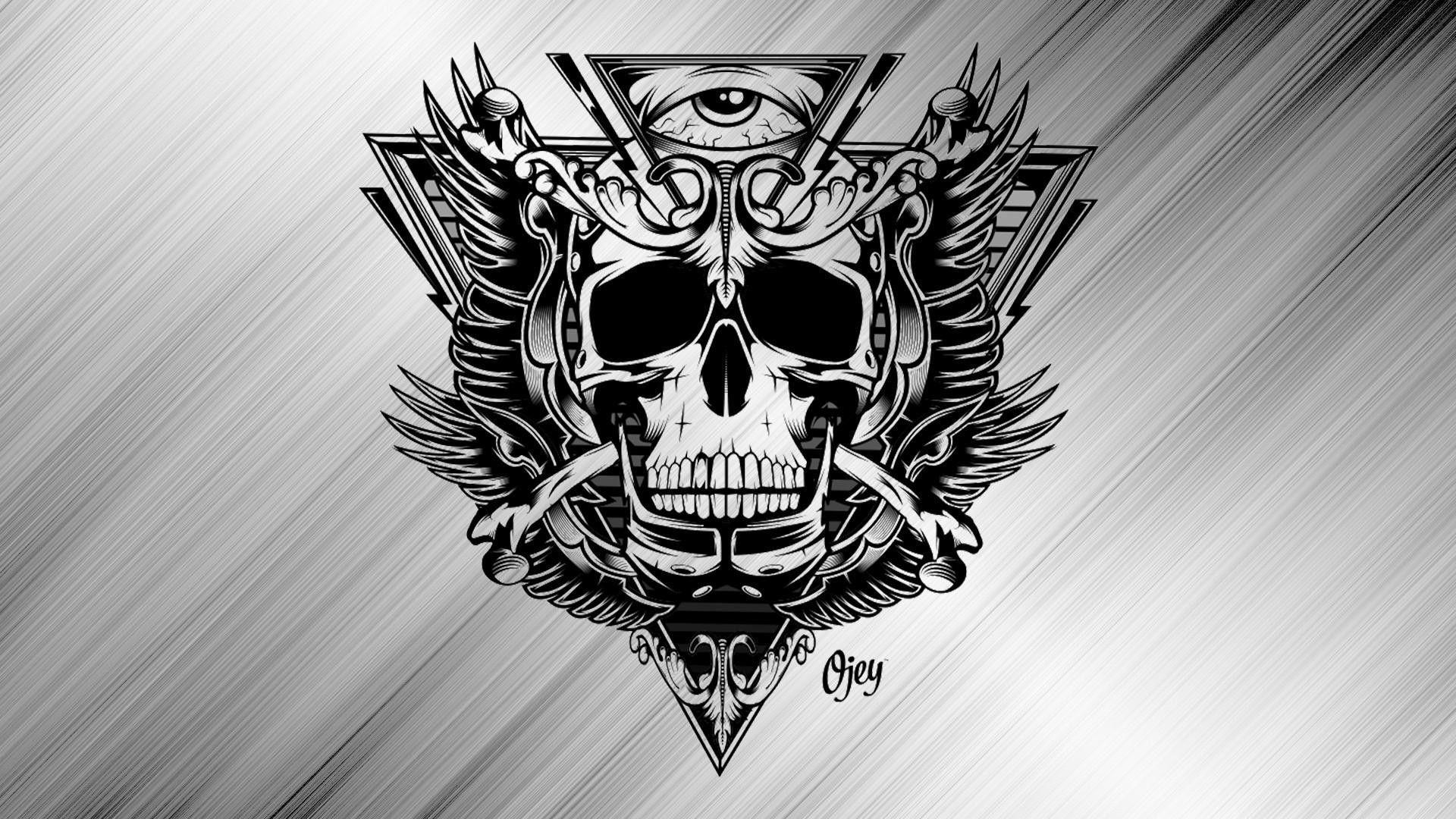 1920x1080 Skeleton Aesthetic Background .