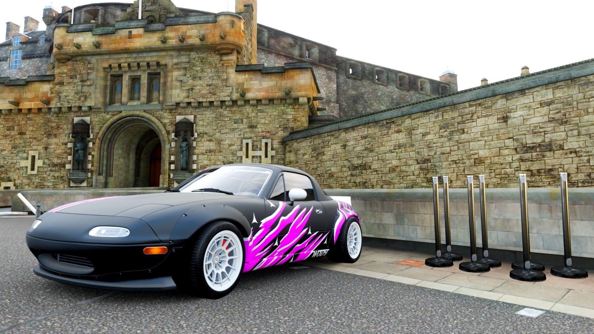 1920x1080 Mazda Miata drift build. (Livery by AlphaOm3ga22 and tune made by HYPER DRIFTS)