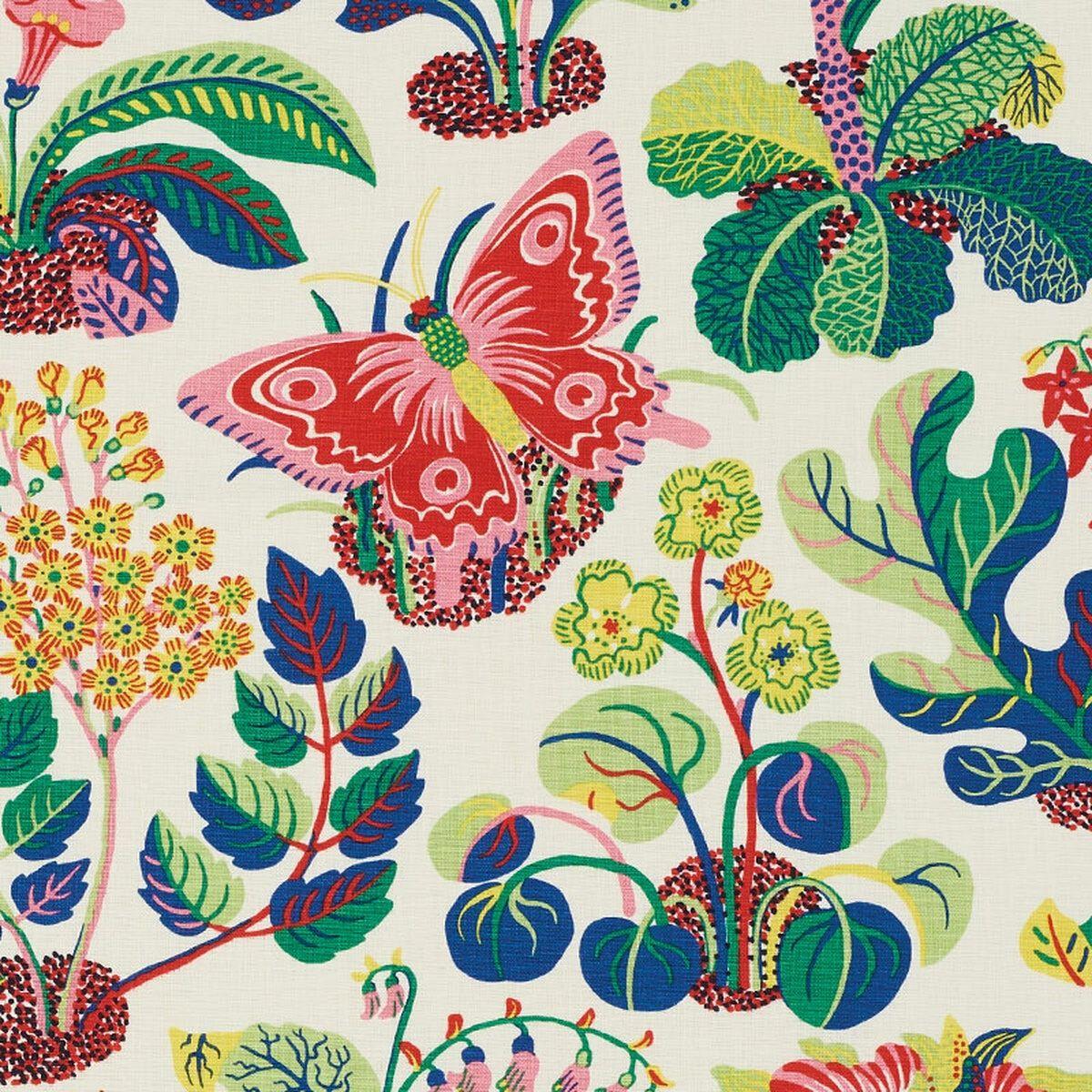 1200x1200 Schumacher Fabric Exotic Butterfly