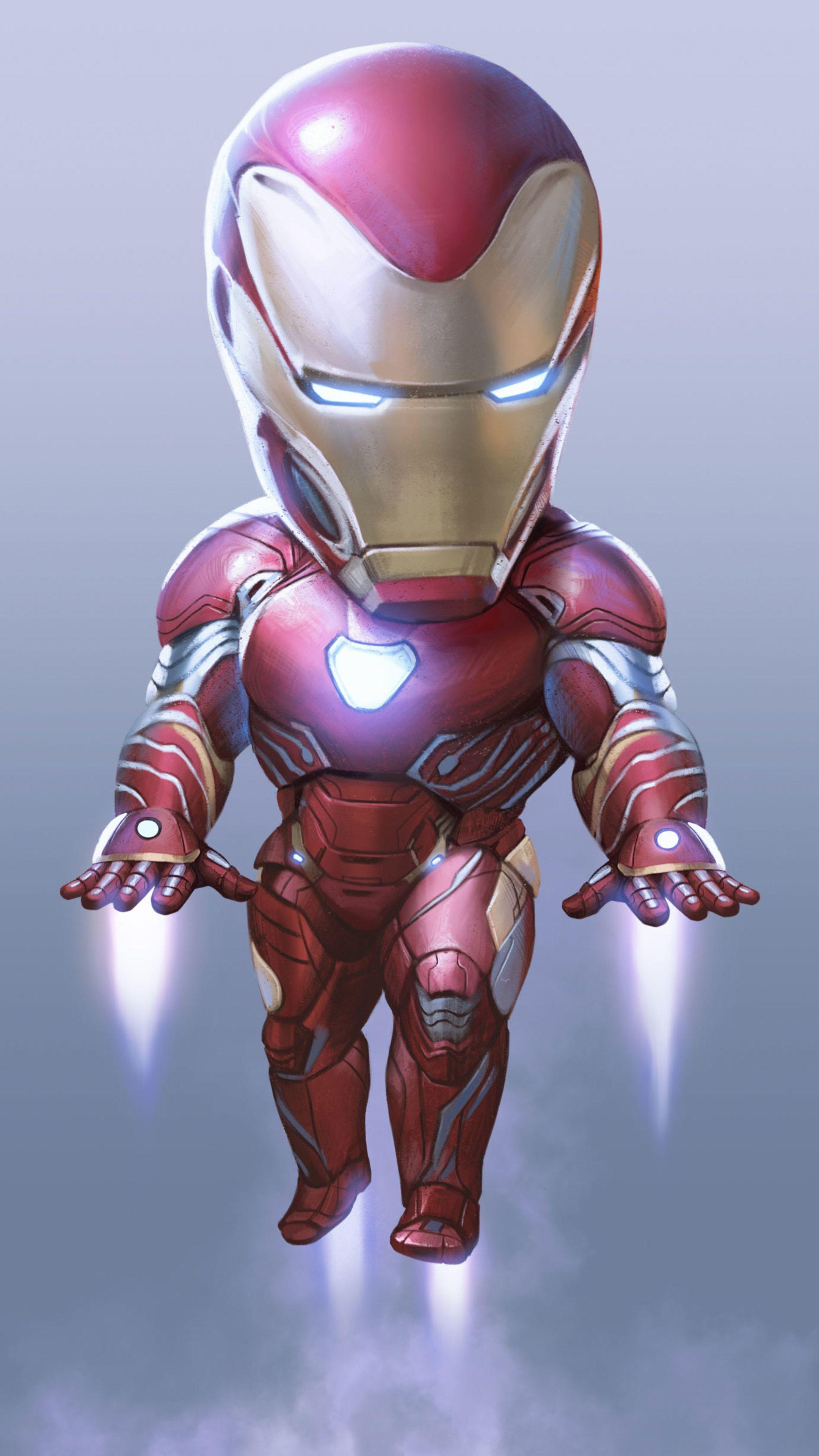 2160x3840 Imagen relacionada. Iron man avengers, Iron man wallpaper, Chibi marvel