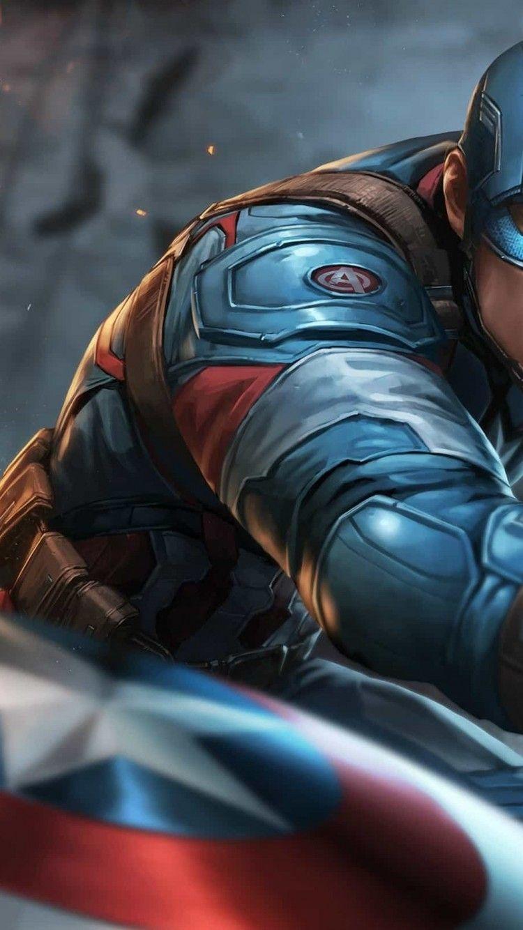 750x1334 4K wallpaper: Ultra HD Captain America HD Wallpaper For Mobile