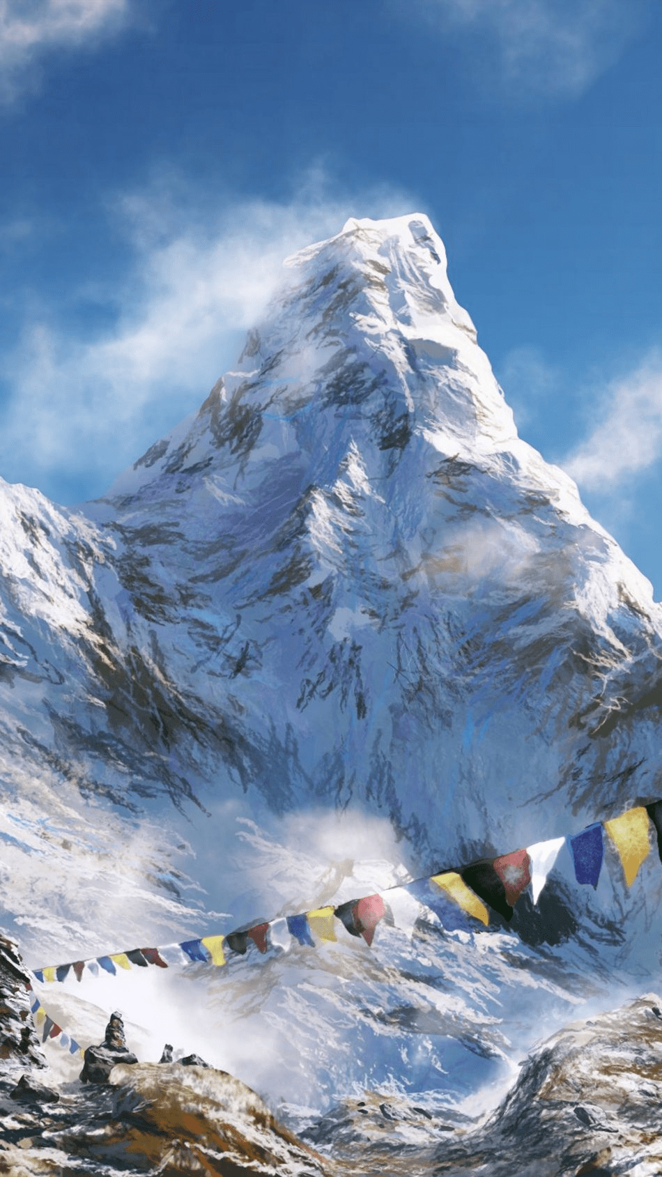 Everest Iphone Wallpapers Top Free Everest Iphone Backgrounds Wallpaperaccess