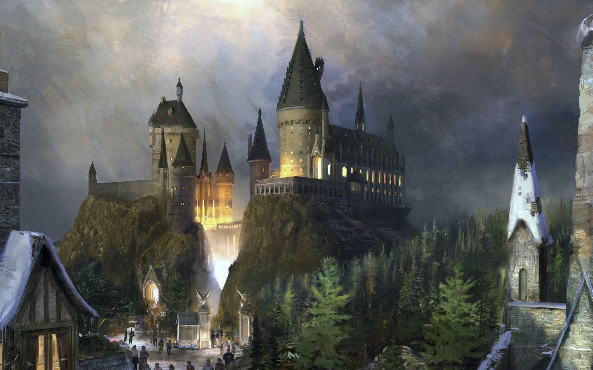 1920x1200 Hogwarts Castle Wallpaper