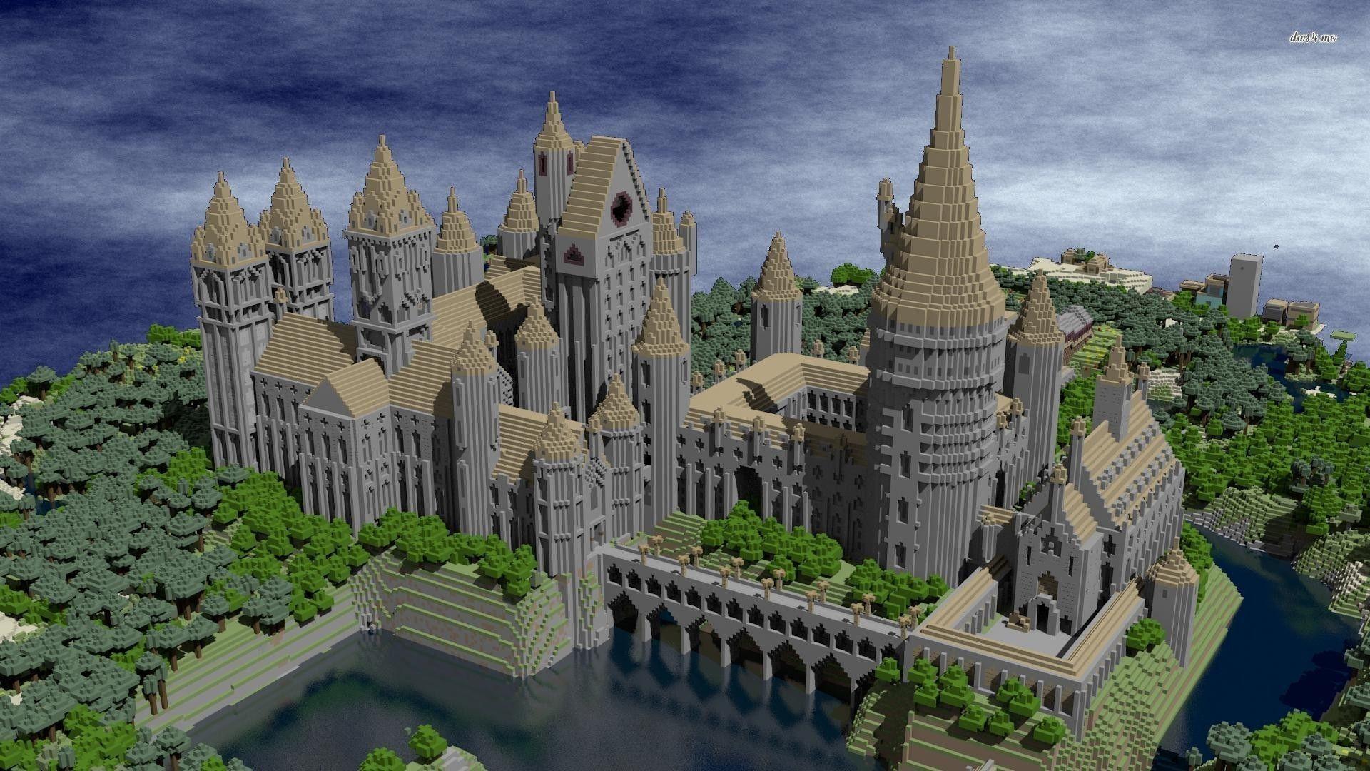 1920x1080 Hogwarts Castle Computer Wallpaper