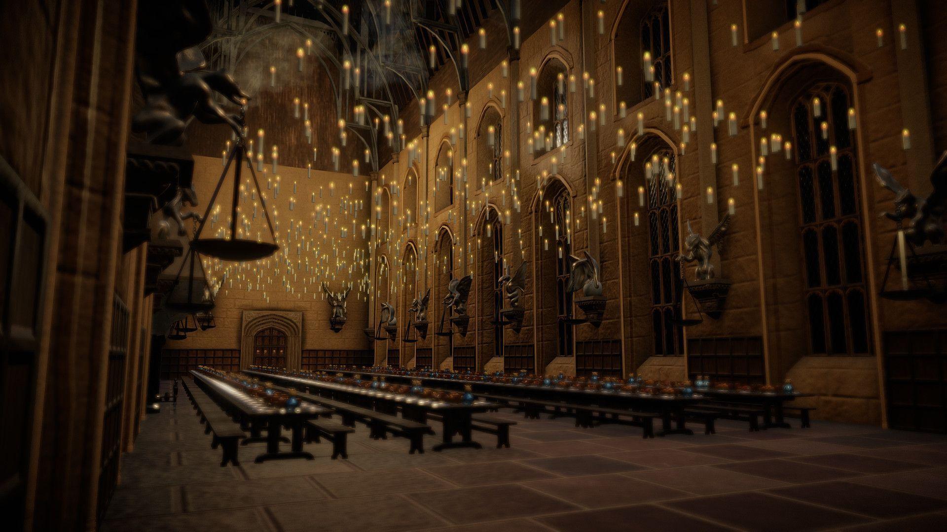 Hogwarts Great Hall Wallpapers - Top Free Hogwarts Great Hall Backgrounds -  WallpaperAccess