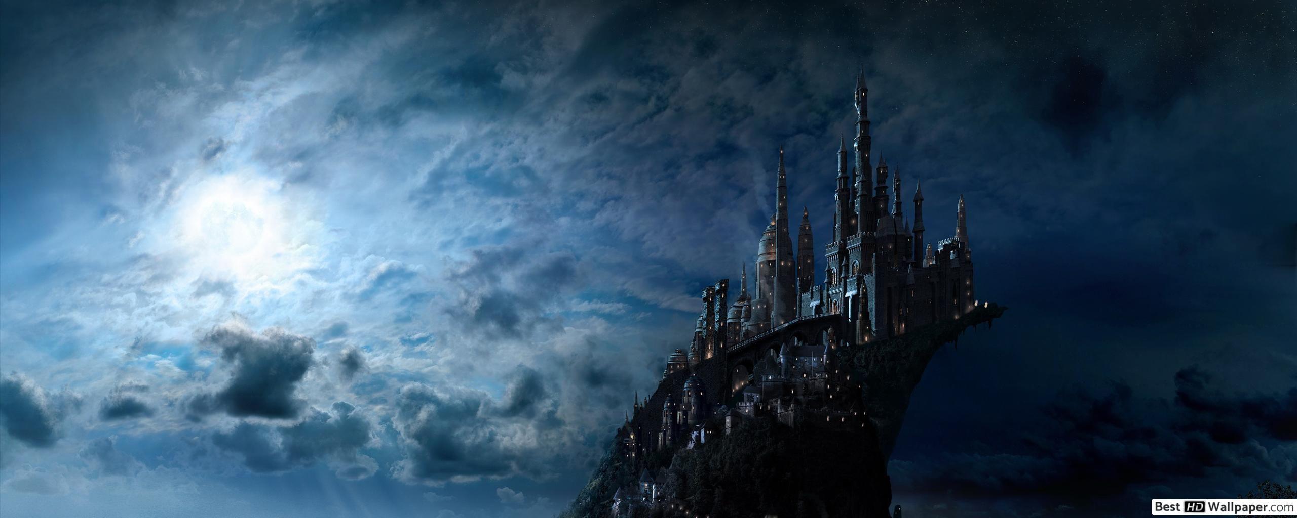 2560x1024 Hogwarts Castle Wallpaper HD Wallpaper