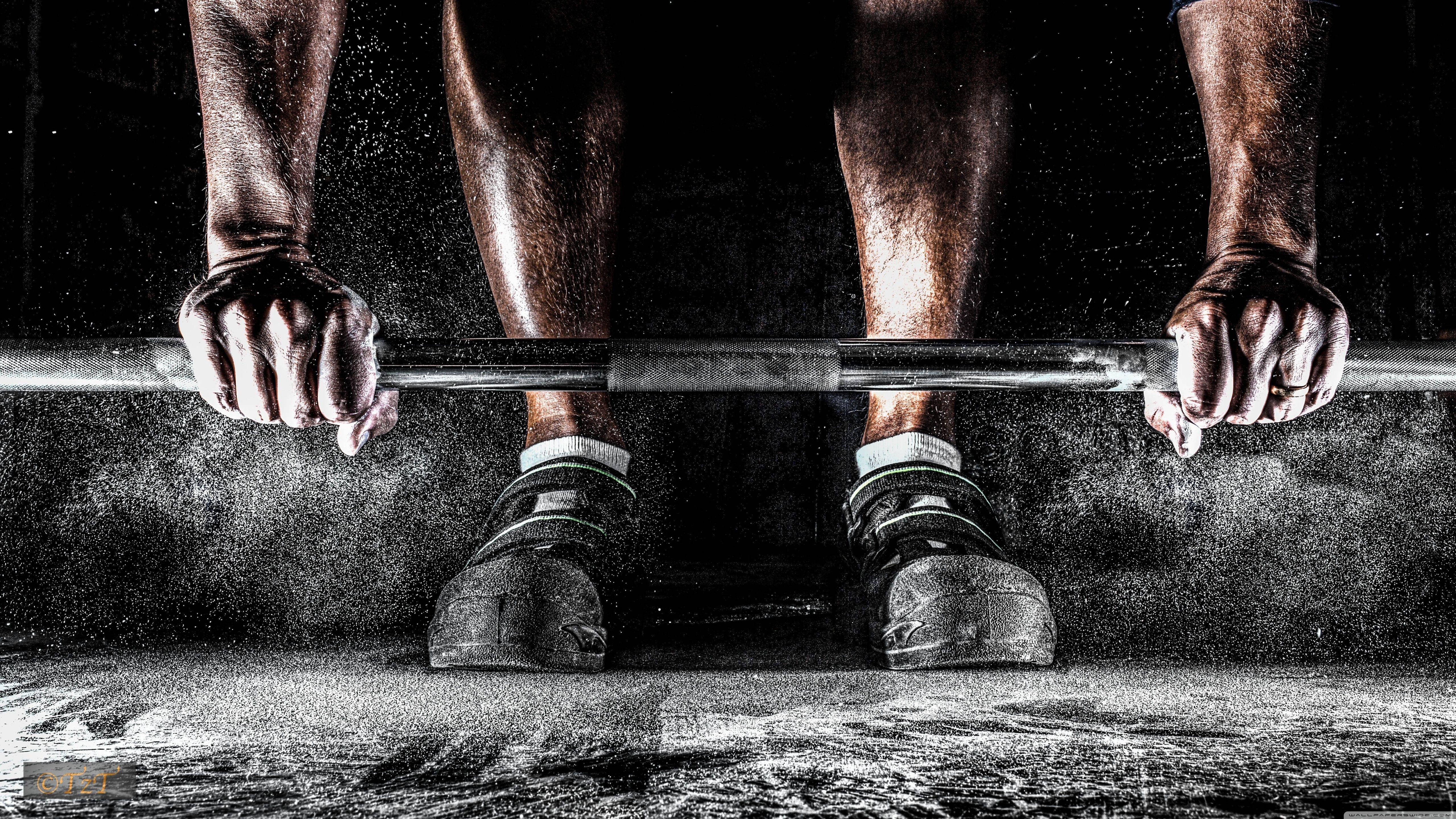 5120x2880 Barbell Wallpaper