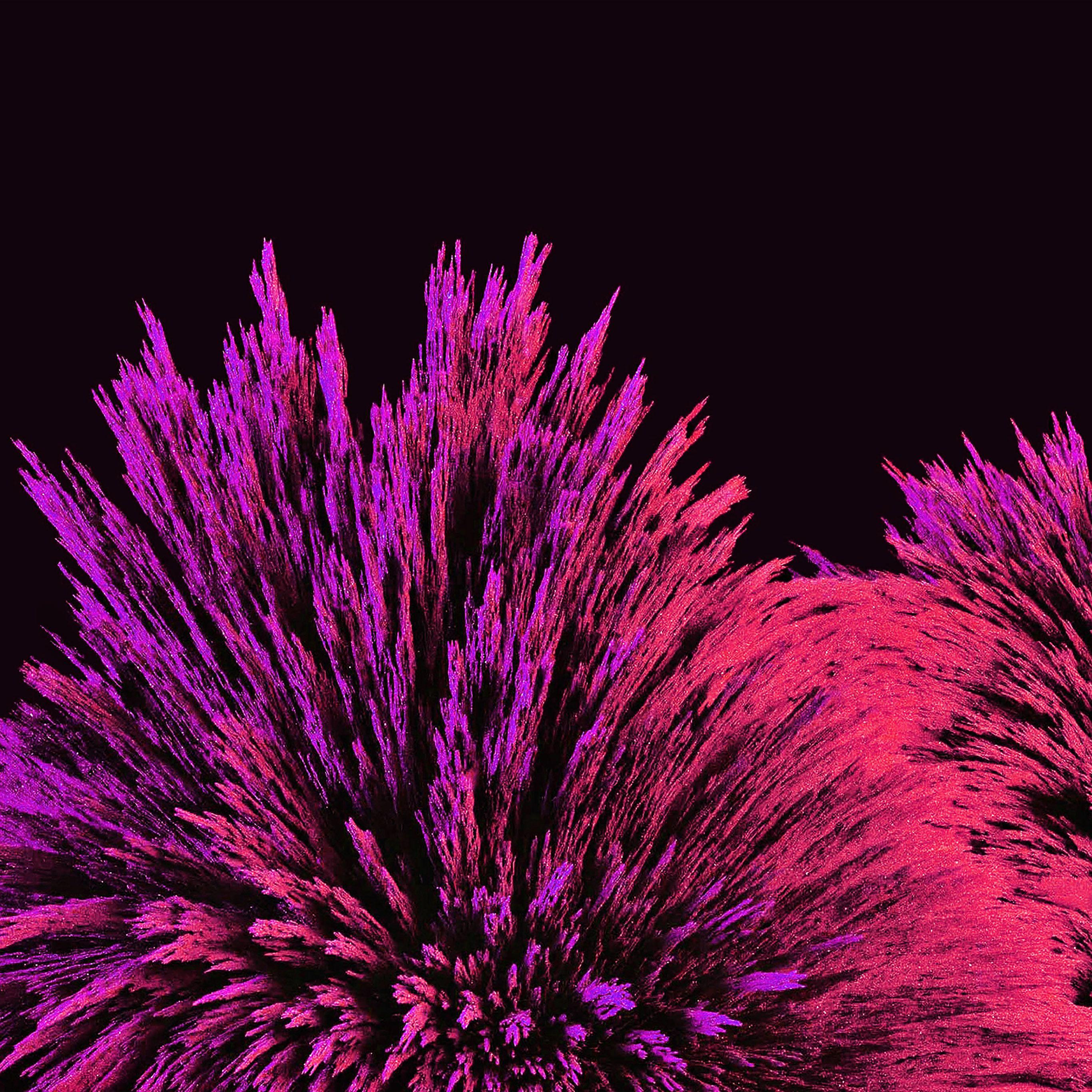 2732x2732 Dark Blue And Purple Background For iPhone