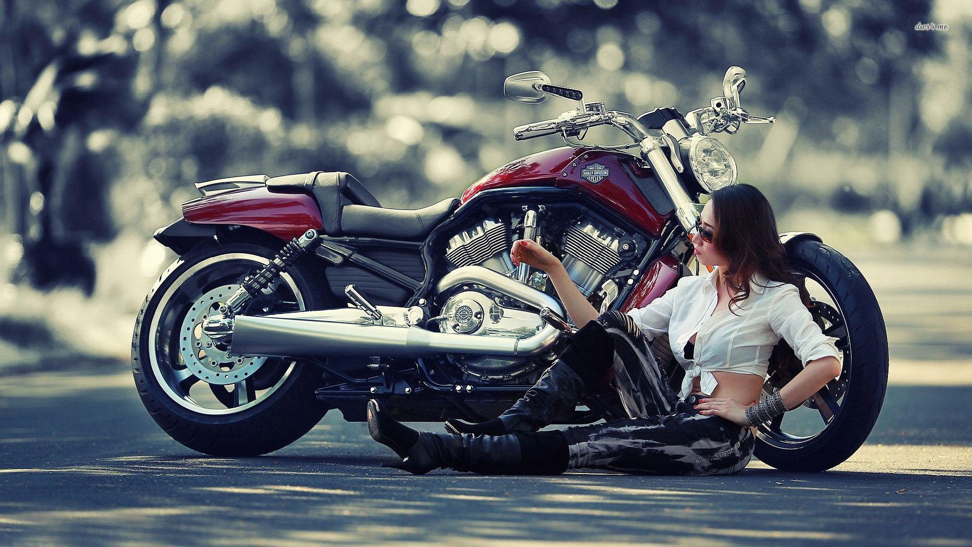 1920x1080 Vintage Motorcycle Wallpaper background picture