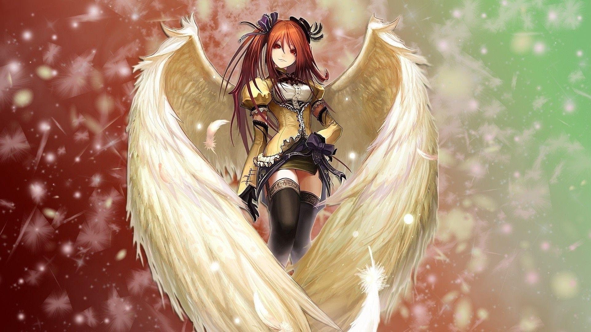 1920x1080 Anime Angel Wallpaper. Anime angel girl, Anime angel, Cute anime wallpaper
