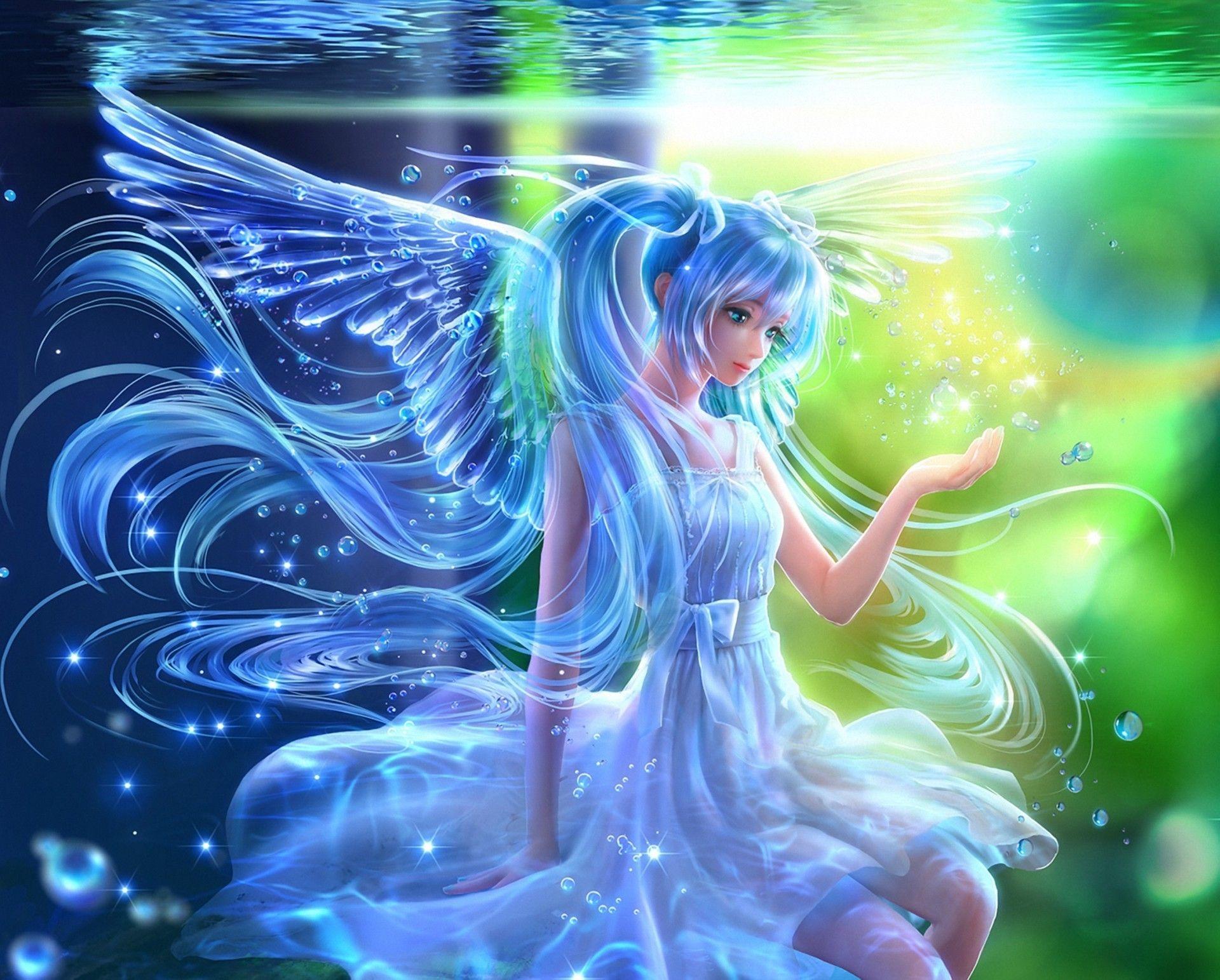1920x1543 Animated Angel Wallpaper