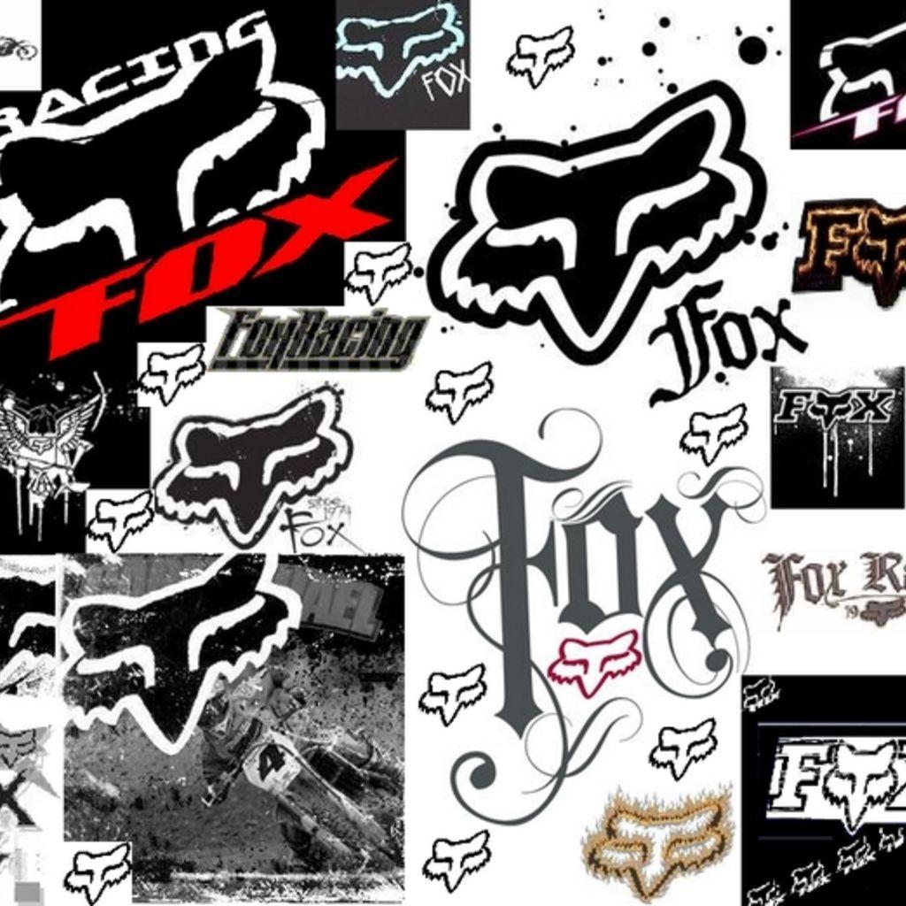 1024x1024 Cool Fox Racing Wallpaper
