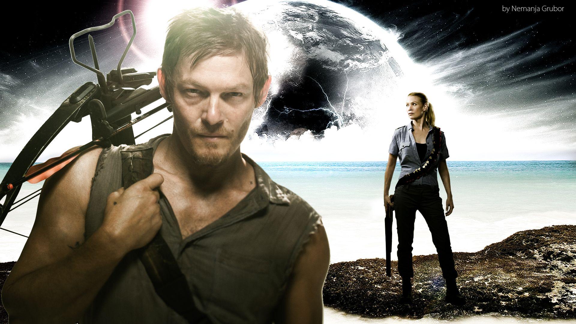 1920x1080 Daryl The Walking Dead wallpaperx1080