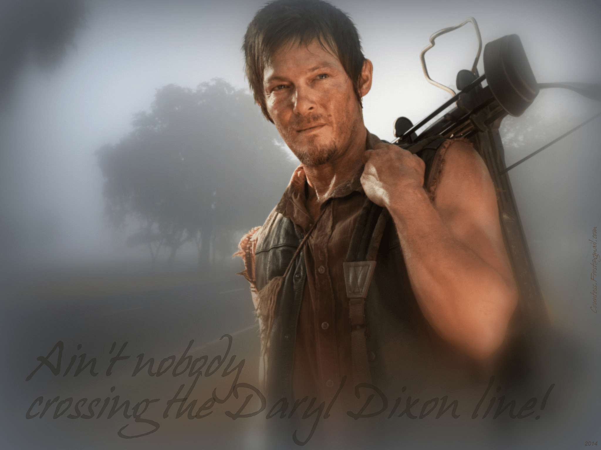2048x1536 Walking Dead Daryl Dixon Png