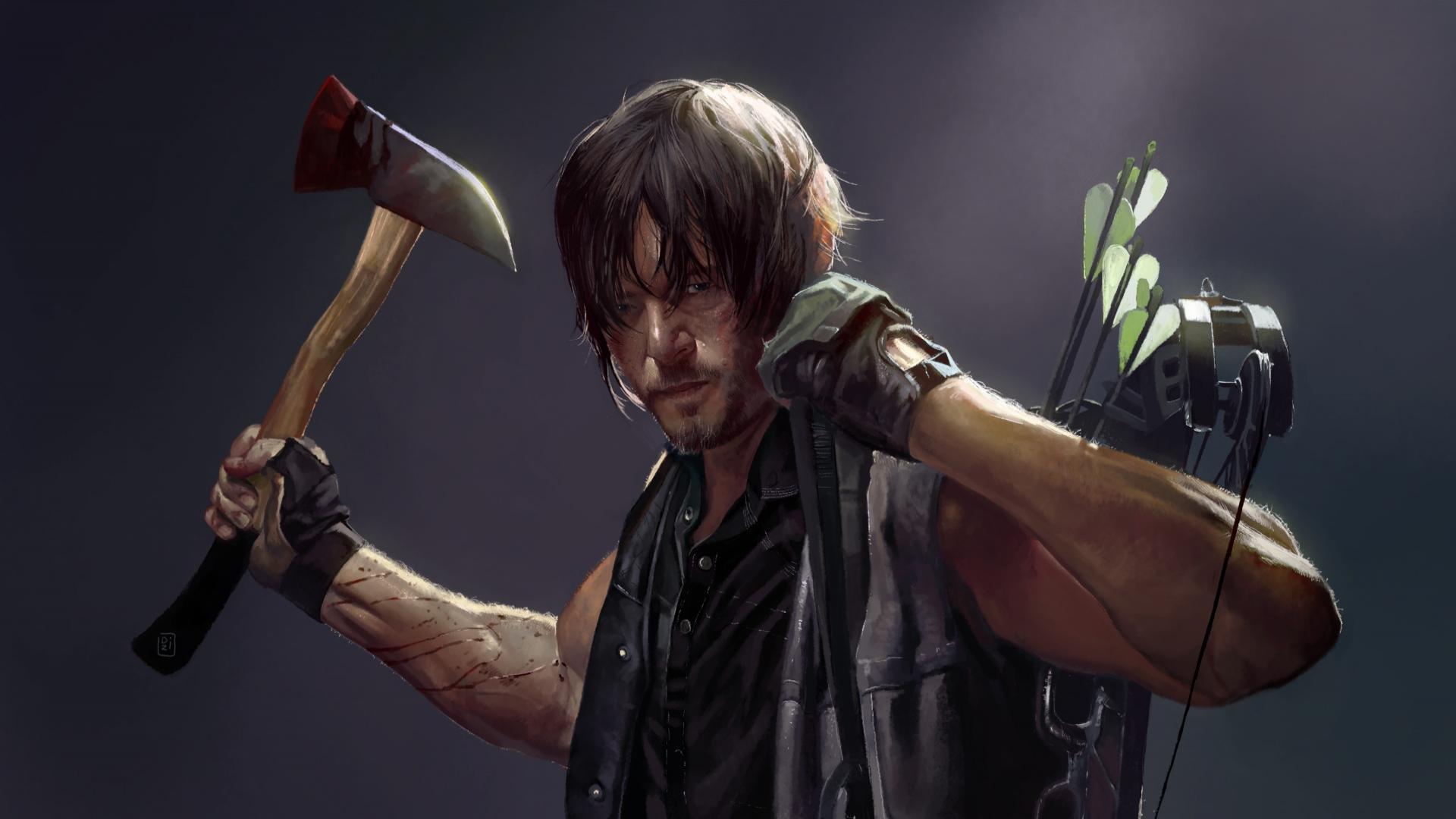 Walking Dead Daryl Wallpapers Top Free Walking Dead Daryl Backgrounds Wallpaperaccess