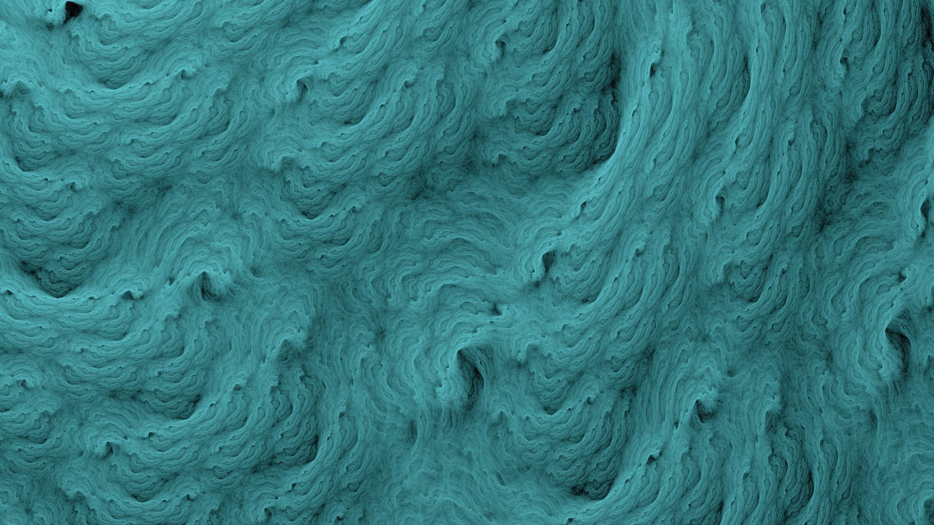1920x1080 Turquoise Blue Ocean Fractal desktop PC and Mac wallpaper