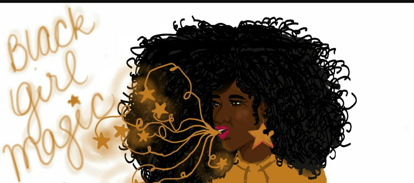 1440x637 Black Magic Girl iPhone Wallpaper .