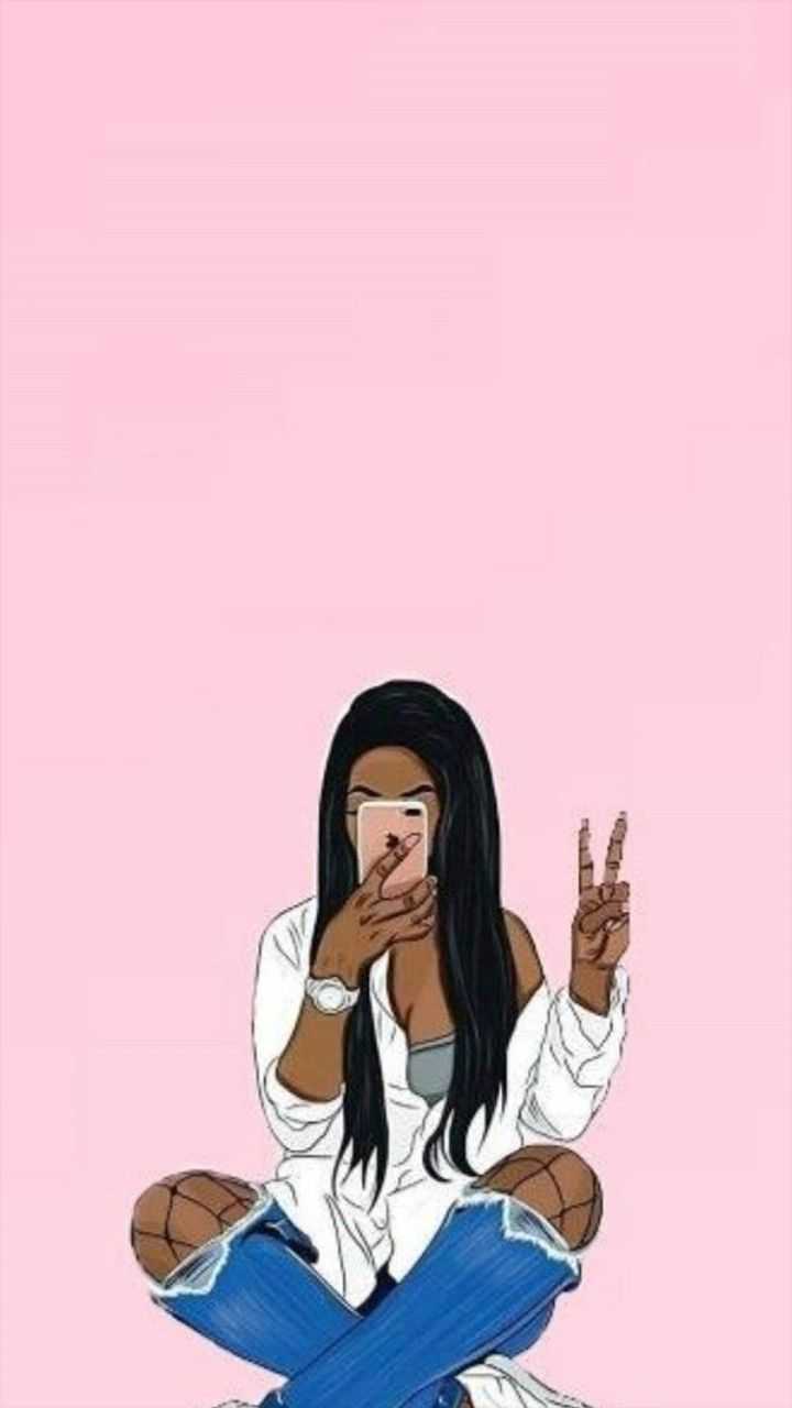 720x1280 Black Girl Magic Wallpaper