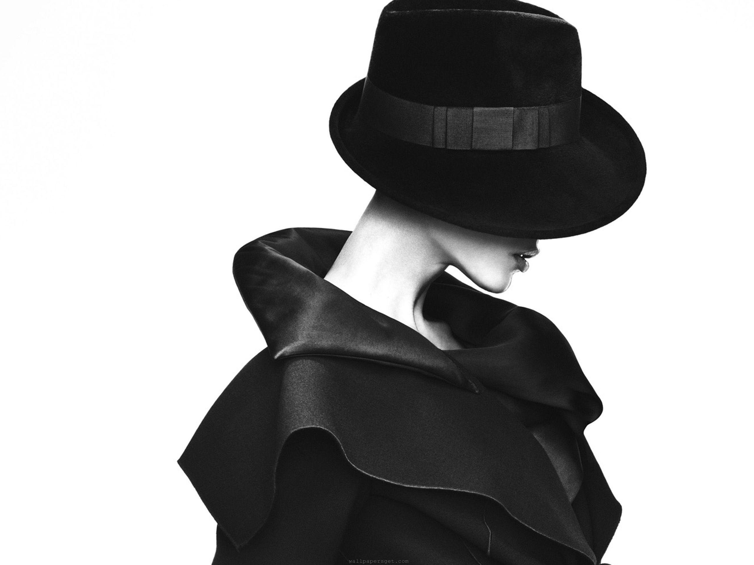 2560x1920 women fashion grayscale clothing hats white background emporio armani 2560x1920 wallpaper High Quality Wallpaper, High Definition Wallpaper