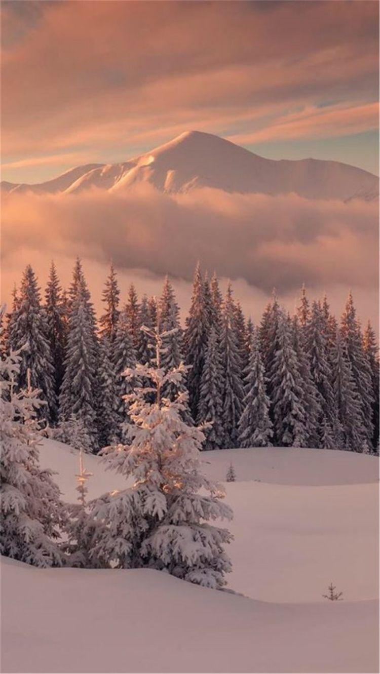 750x1331 High Quality And Breath Taking Christmas Winter Wallpaper For Your Phone Fashion Lifestyle Blog Shinecoco.com. Landscape Wallpaper, Winter Landscape, Winter Wallpaper
