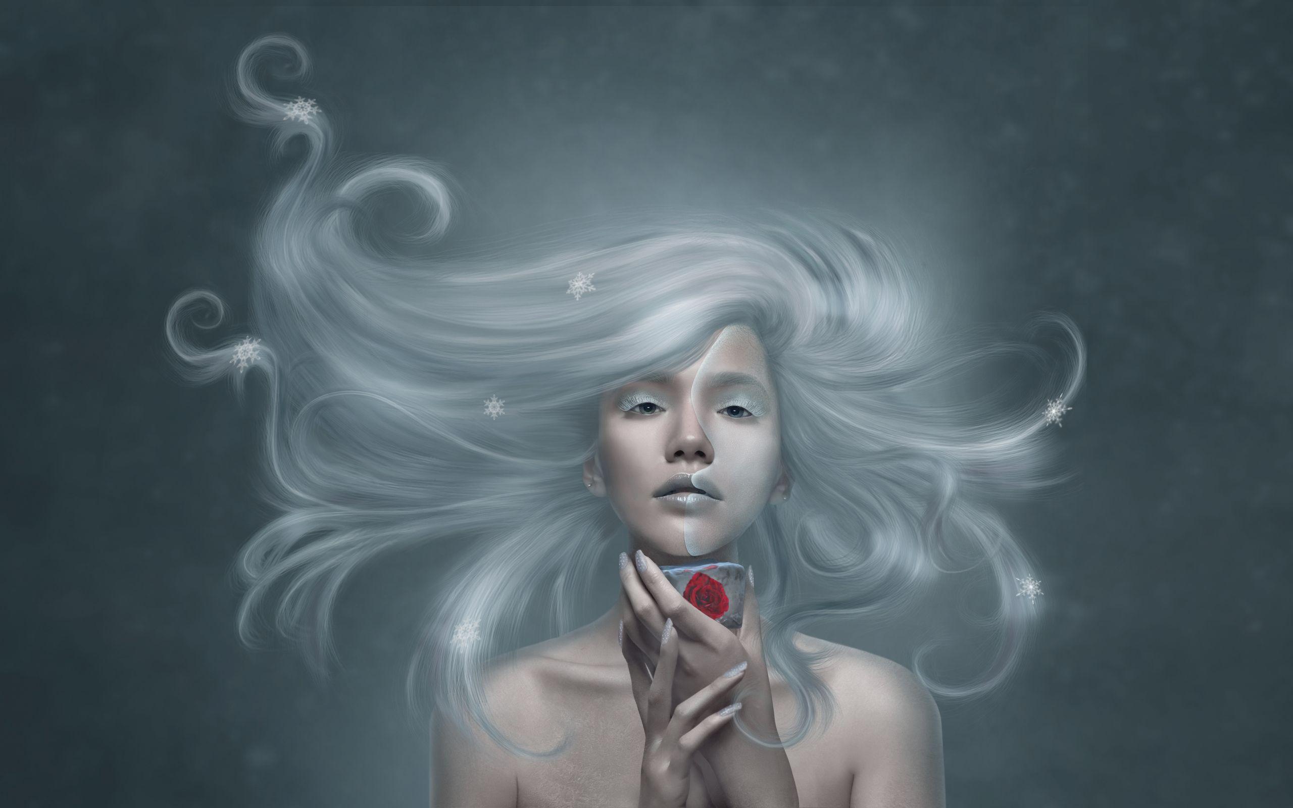 2560x1600 Download Wallpaper, Download women winter digital art 2560x1600 wallpaper Wallpaper –Free Wallpaper Download