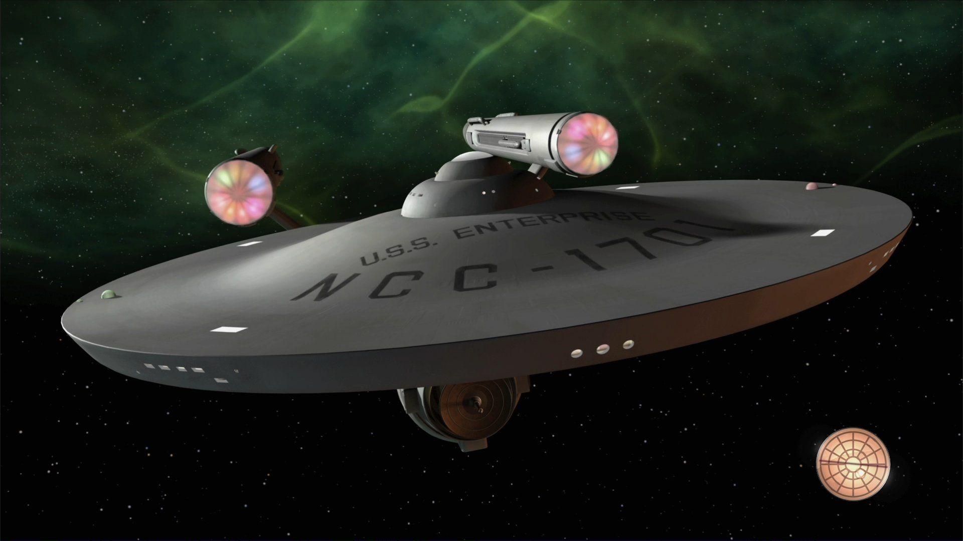 1920x1080 Star Trek Original Series Enterprise Model HD wallpaper
