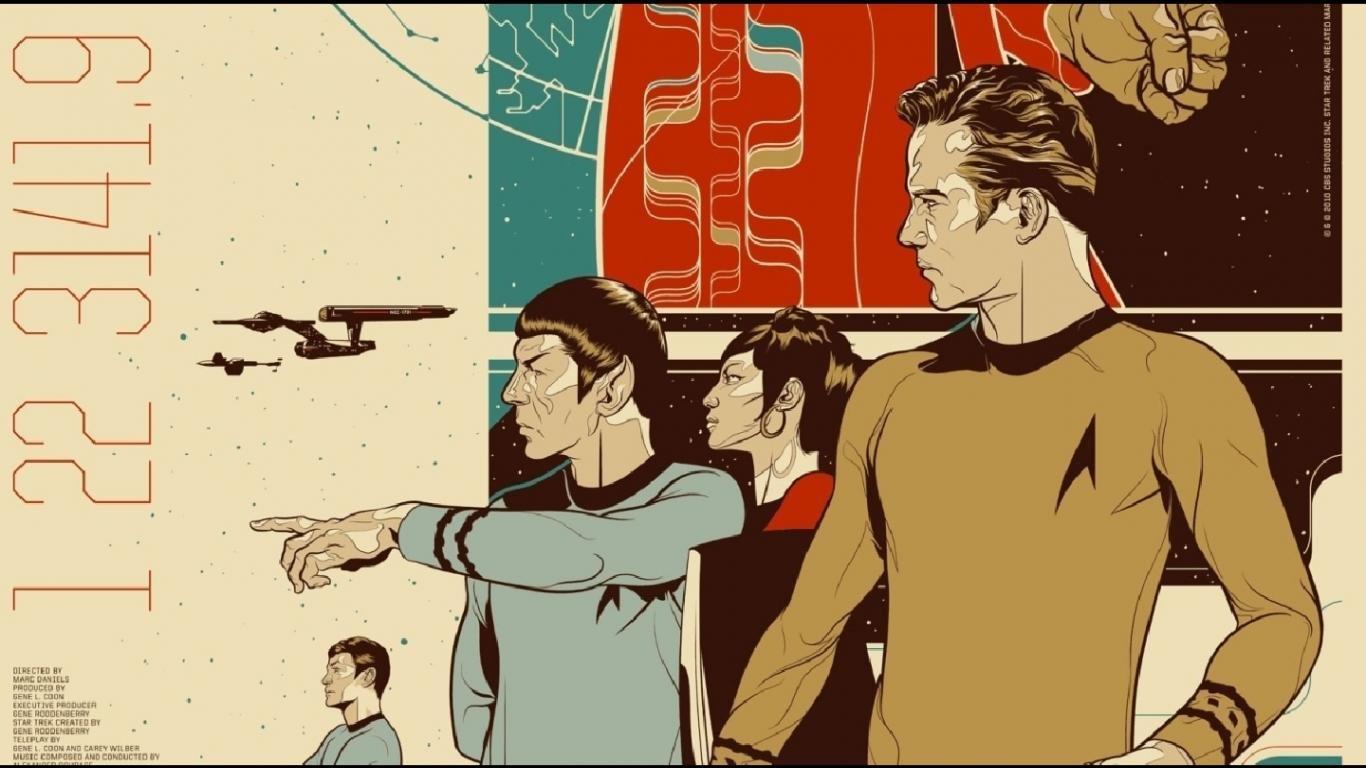 1366x768 Star Trek: The Original Series wallpaper 1366x768 (laptop) desktop background