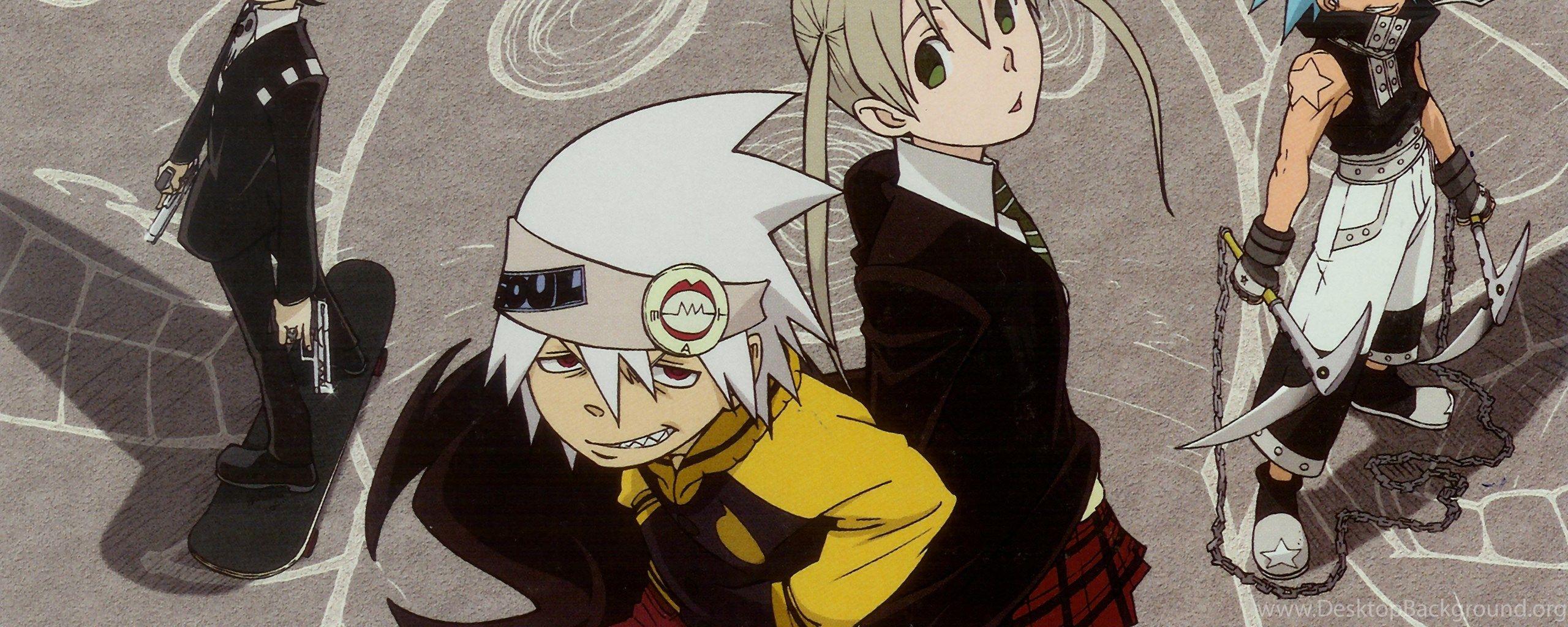 2560x1024 Soul Eater HD Wallpaper Desktop Background