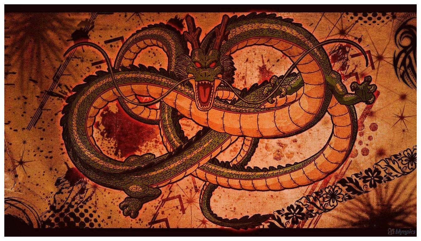 1344x768 DBZ Shenron the Dragon HD Wallpaper Wallpaper HD