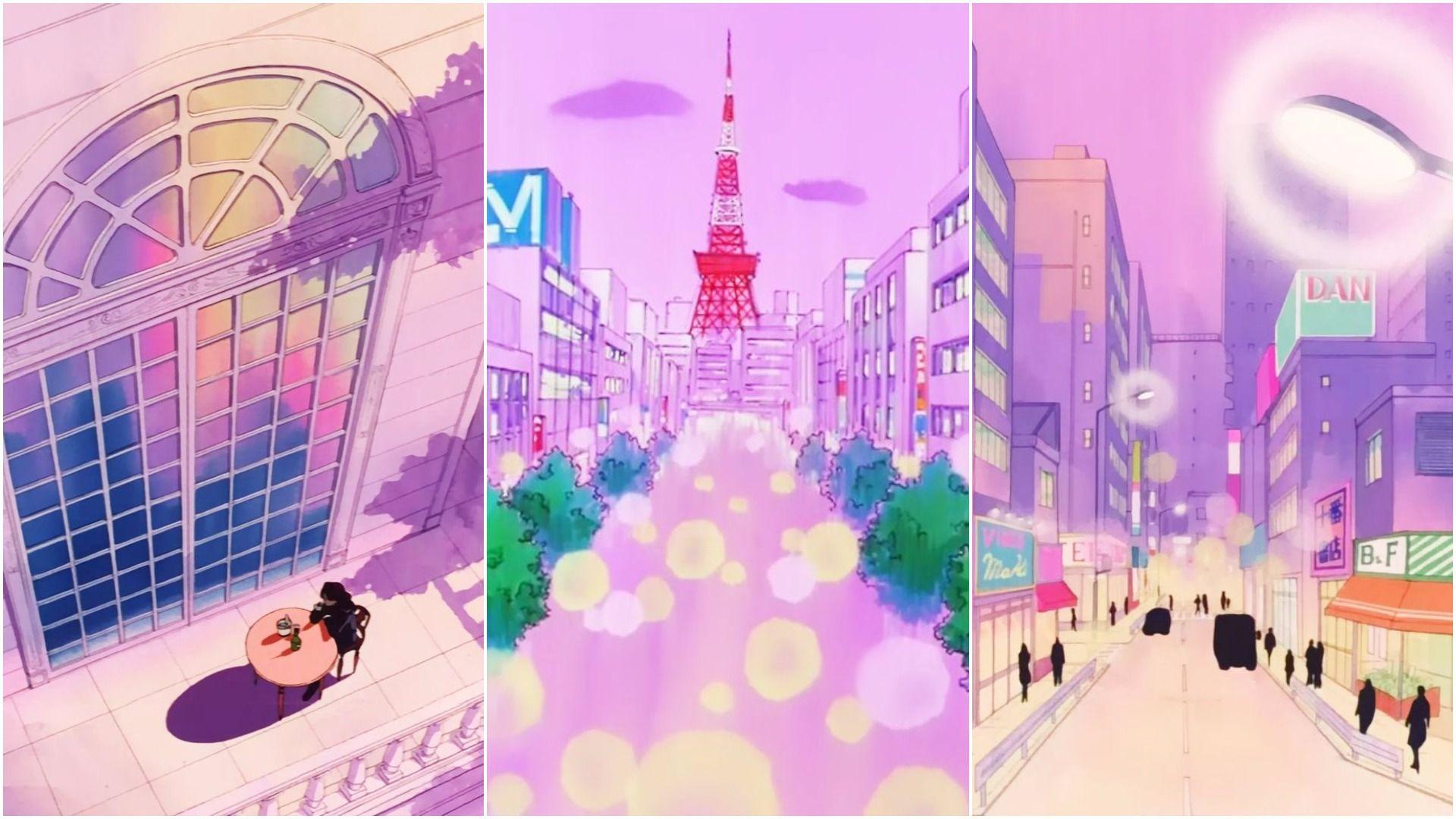 1920x1080 Let's Admire Sailor Moon Anime Background. Sailor moon background, Sailor moon aesthetic, Anime scenery