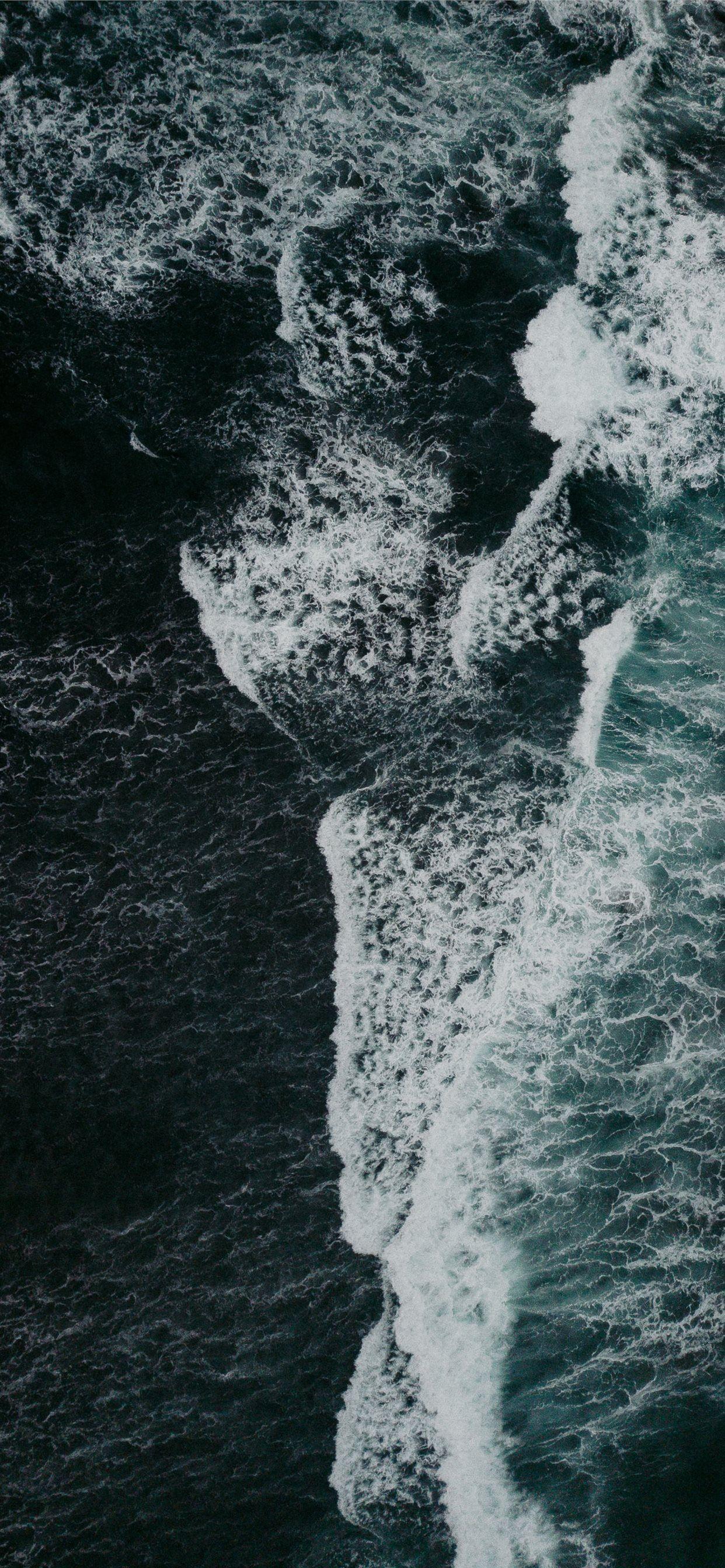 1242x2688 black and white abstract painting iPhone 11 Wallpaper Free Download