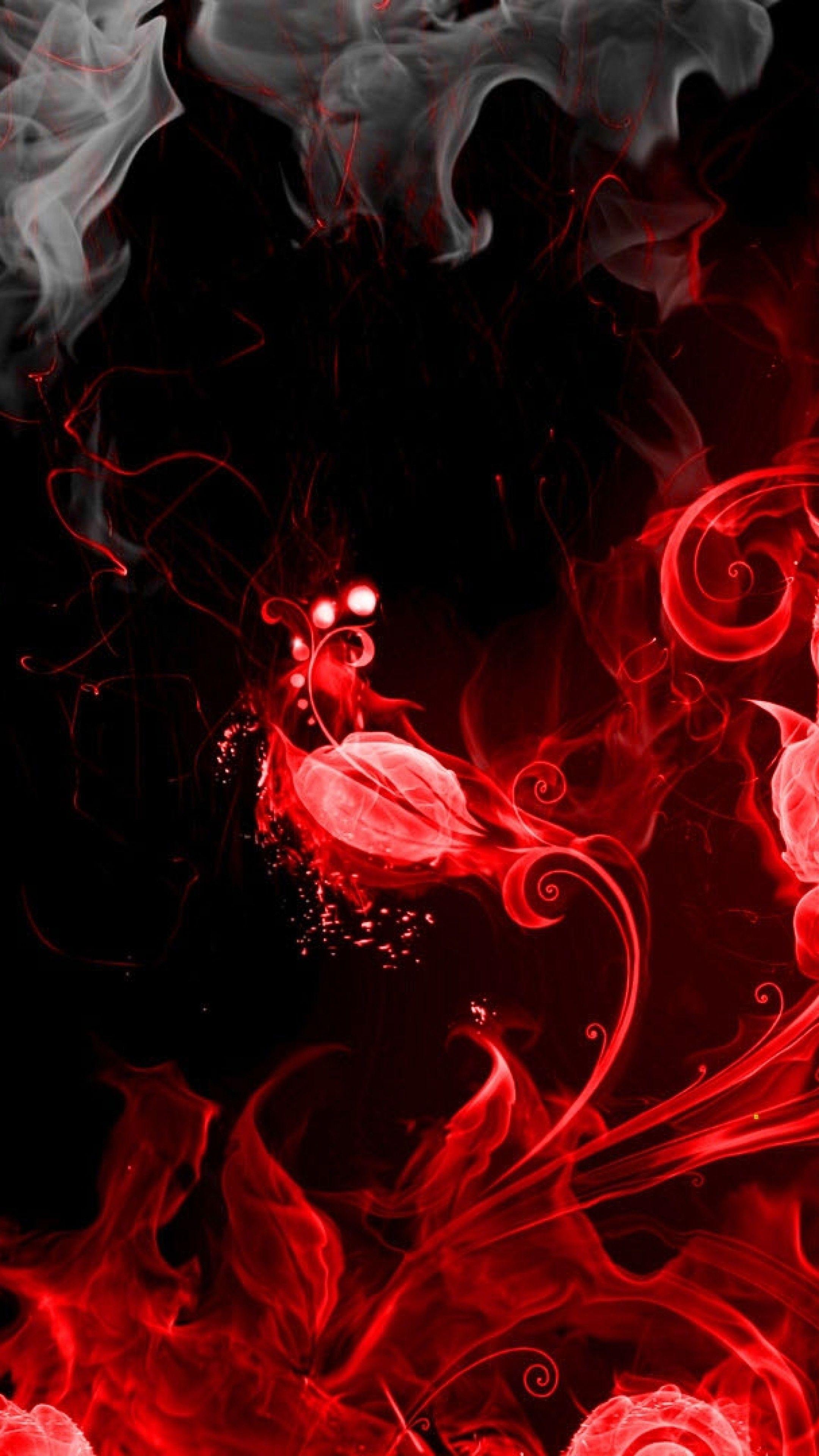 2160x3840 Red and Black 4K