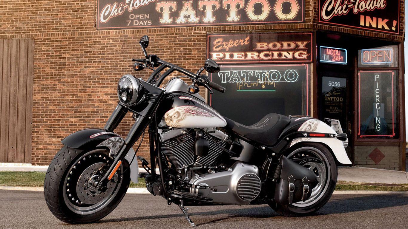 1366x768 Harley Davidson Wallpaper