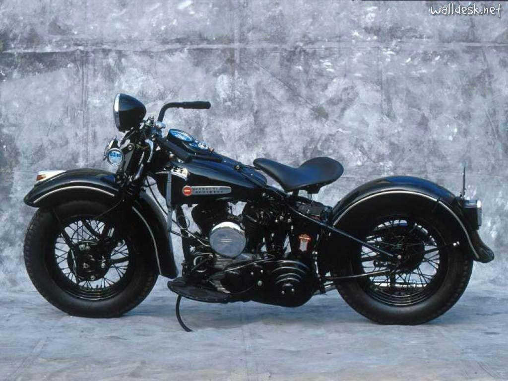 1024x768 Vintage Harley Davidson Wallpaper