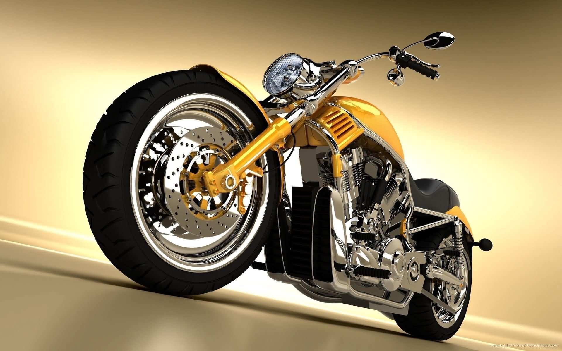 1920x1200 Yellow Chopper Harley Davidson Bike HD Wallpaper. Classic harley davidson, Harley davidson motorcycles, Harley davidson wallpaper