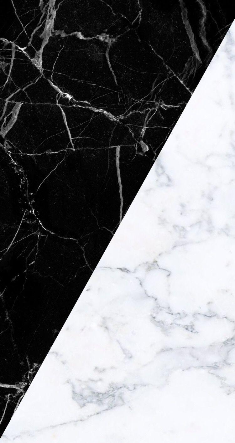 750x1415 marble #wallpaper #tumblr Black And White HD Wallpaper