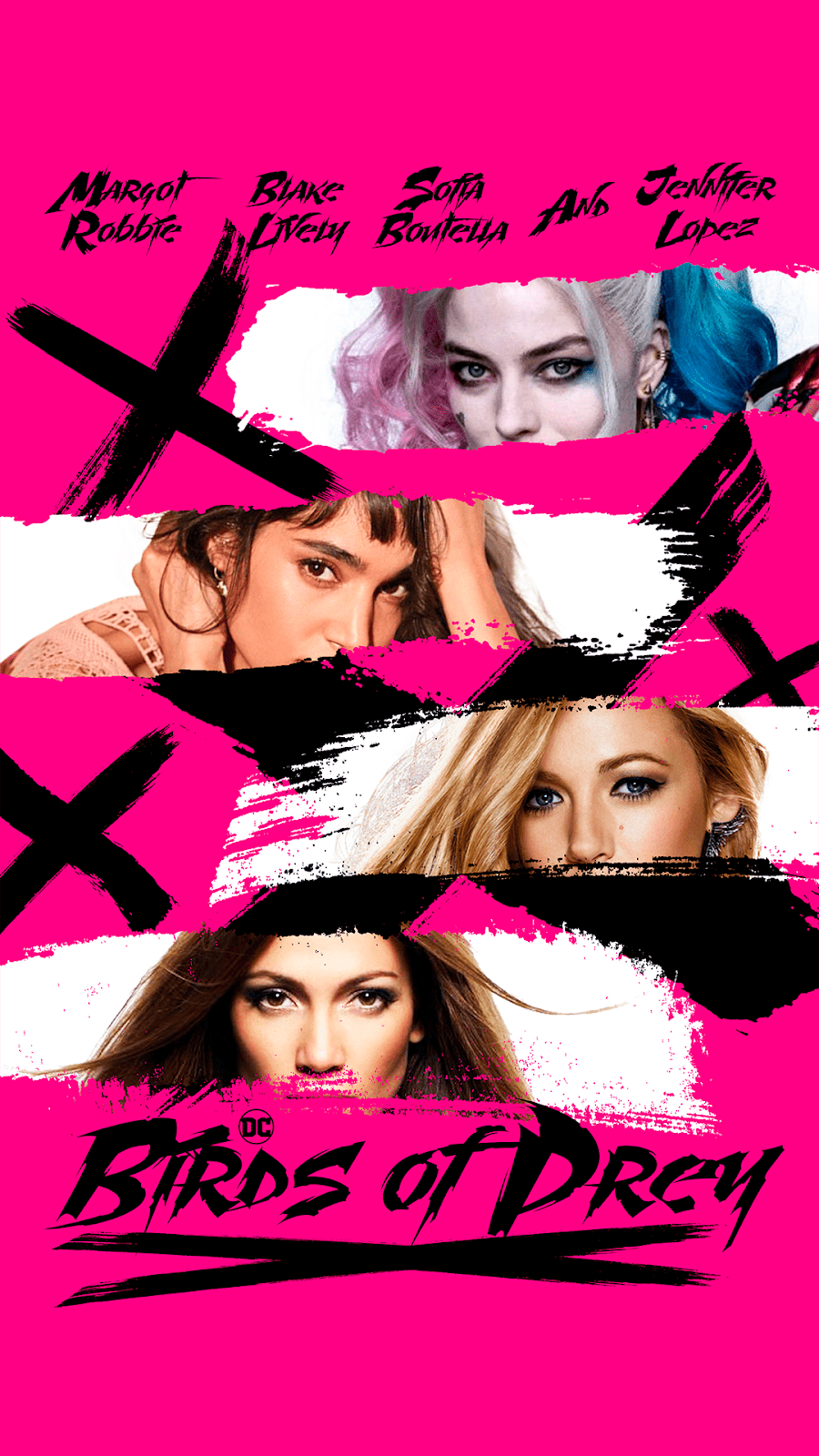 900x1600 Birds of Prey wallpaper