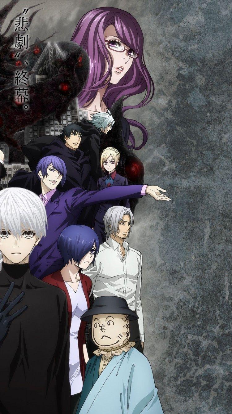 750x1334 Download 750x1334 Tokyo Ghoul: Re, Kaneki Ken, Urie Kuki, Kirishima Touka, Ui Koori, Kamishiro Rize Wallpaper for iPhone iPhone 6