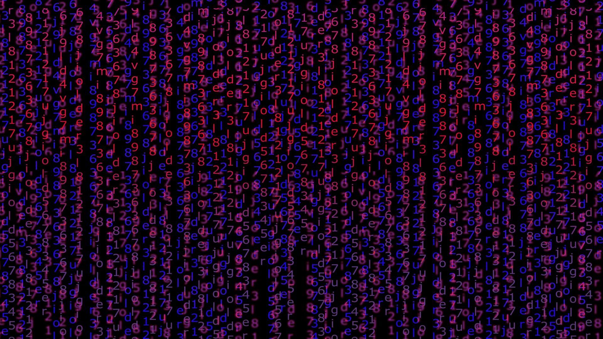 1920x1080 Matrix, wallpaper, background, numbers, digits
