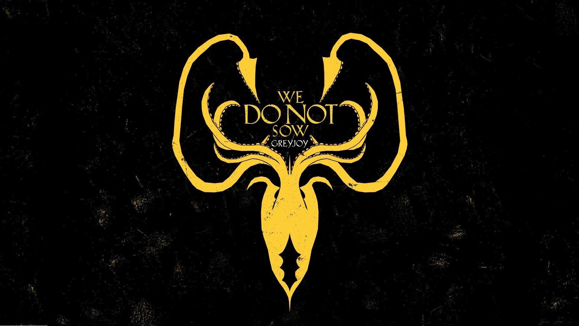 1920x1080 Game Of Thrones, House Greyjoy, Sigils Wallpaper HD / Desktop and Mobile Background
