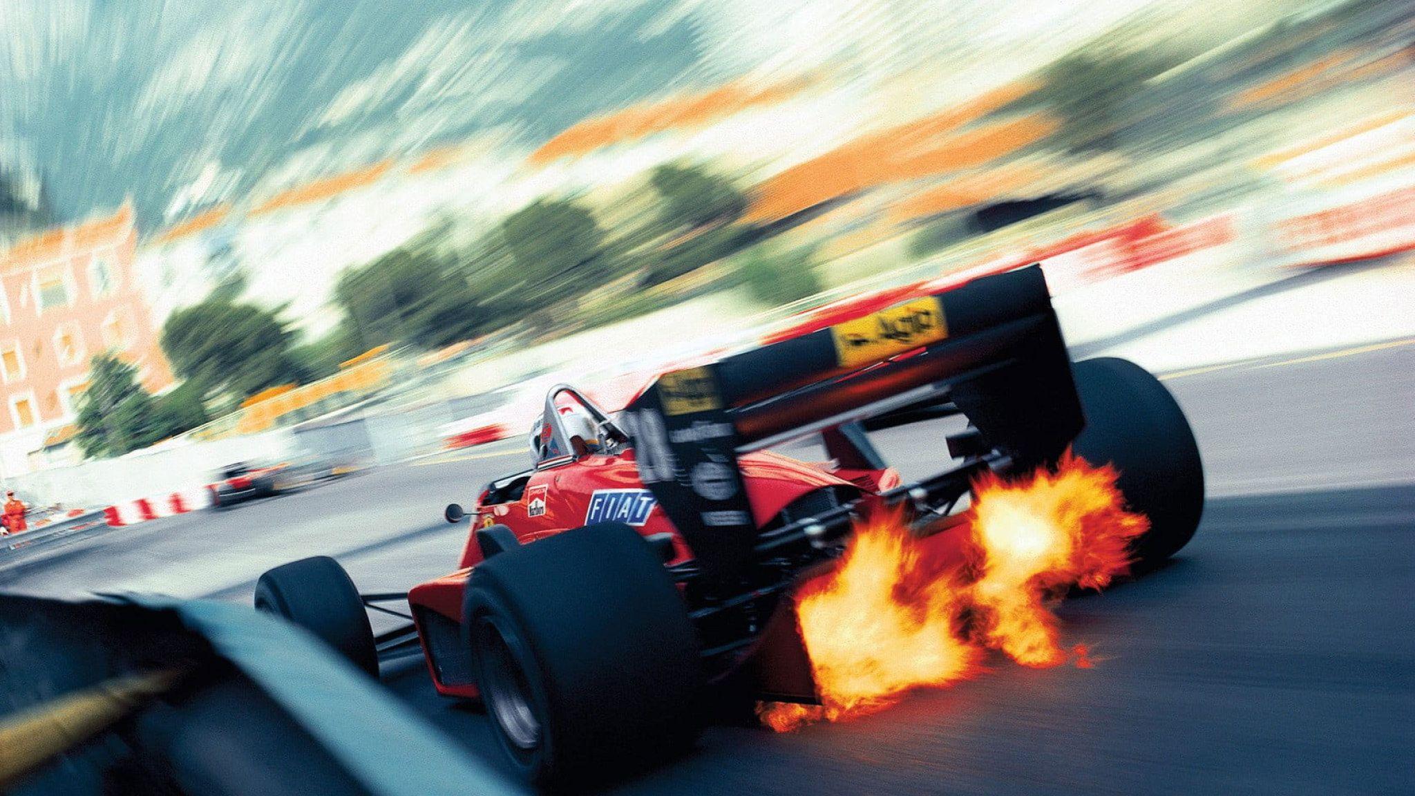 2048x1152 Red F1 race car wallpaper, racing, Ferrari, Monaco, long exposure, motorsports • Wallpaper For You HD Wallpaper For Desktop & Mobile