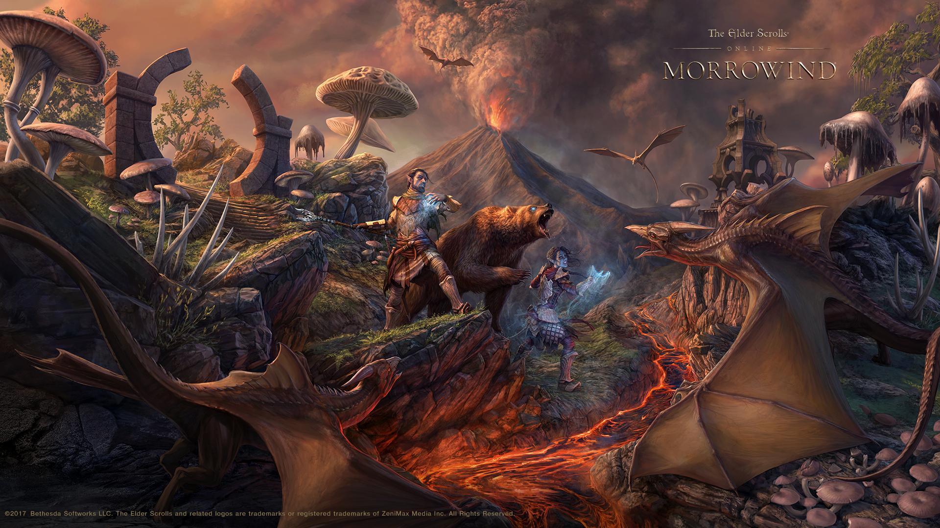 1920x1080 Elder Scrolls Morrowind Art HD Wallpaper