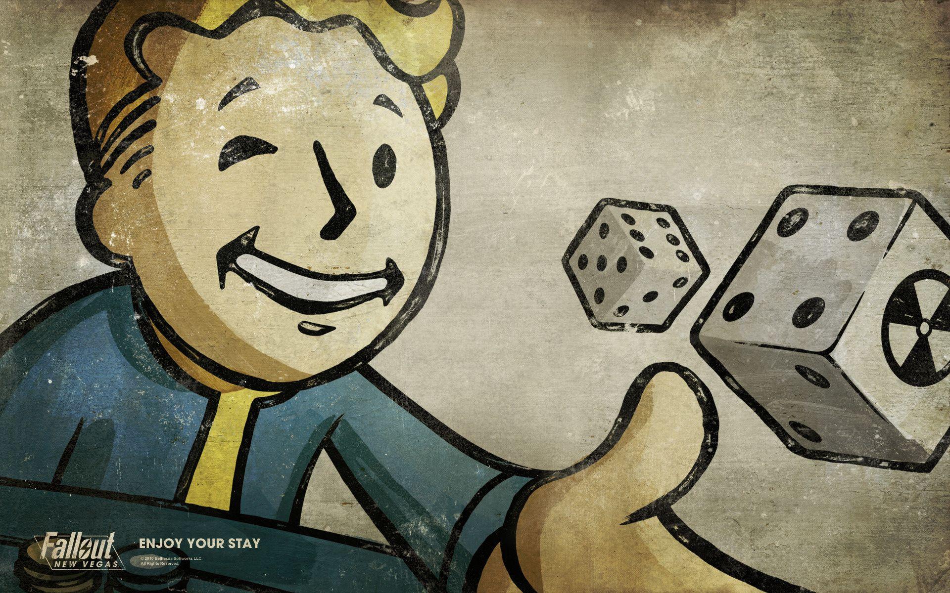 1920x1200 Fallout 4 Vault Boy Wallpaper