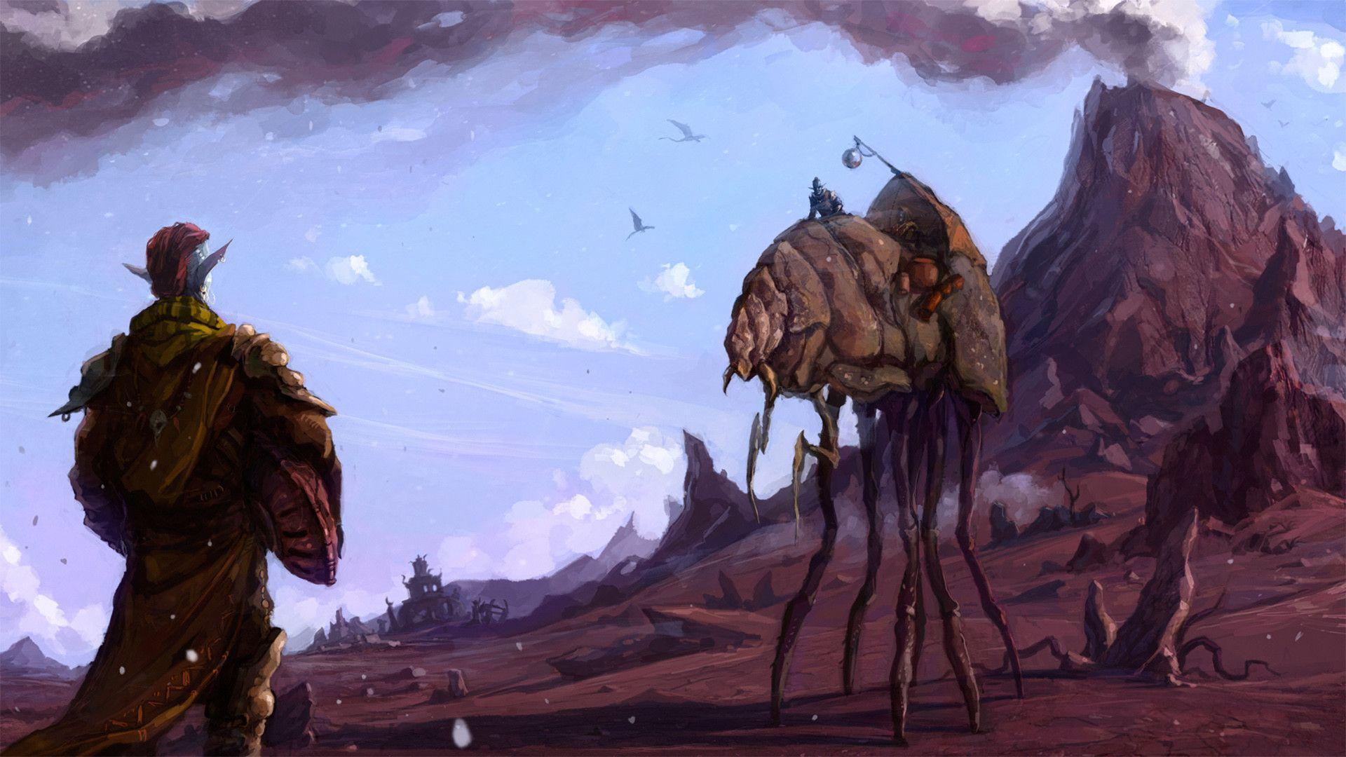 1920x1080 Morrowind Wallpaper background picture