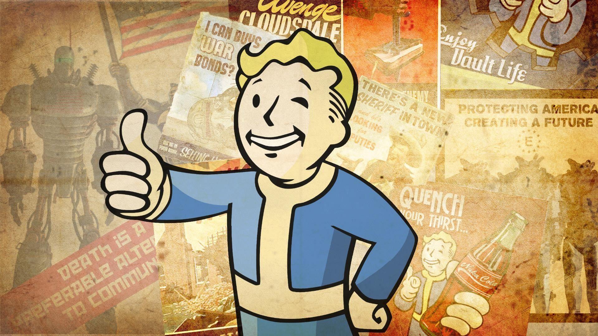 Fallout Vault Boy Wallpapers - Top Free Fallout Vault Boy Backgrounds ...