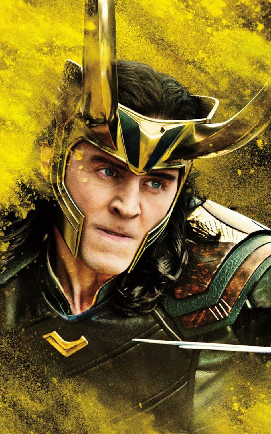 950x1520 Tom Hiddleston In Thor Ragnarok Movie 4K Ultra HD Mobile Wallpaper