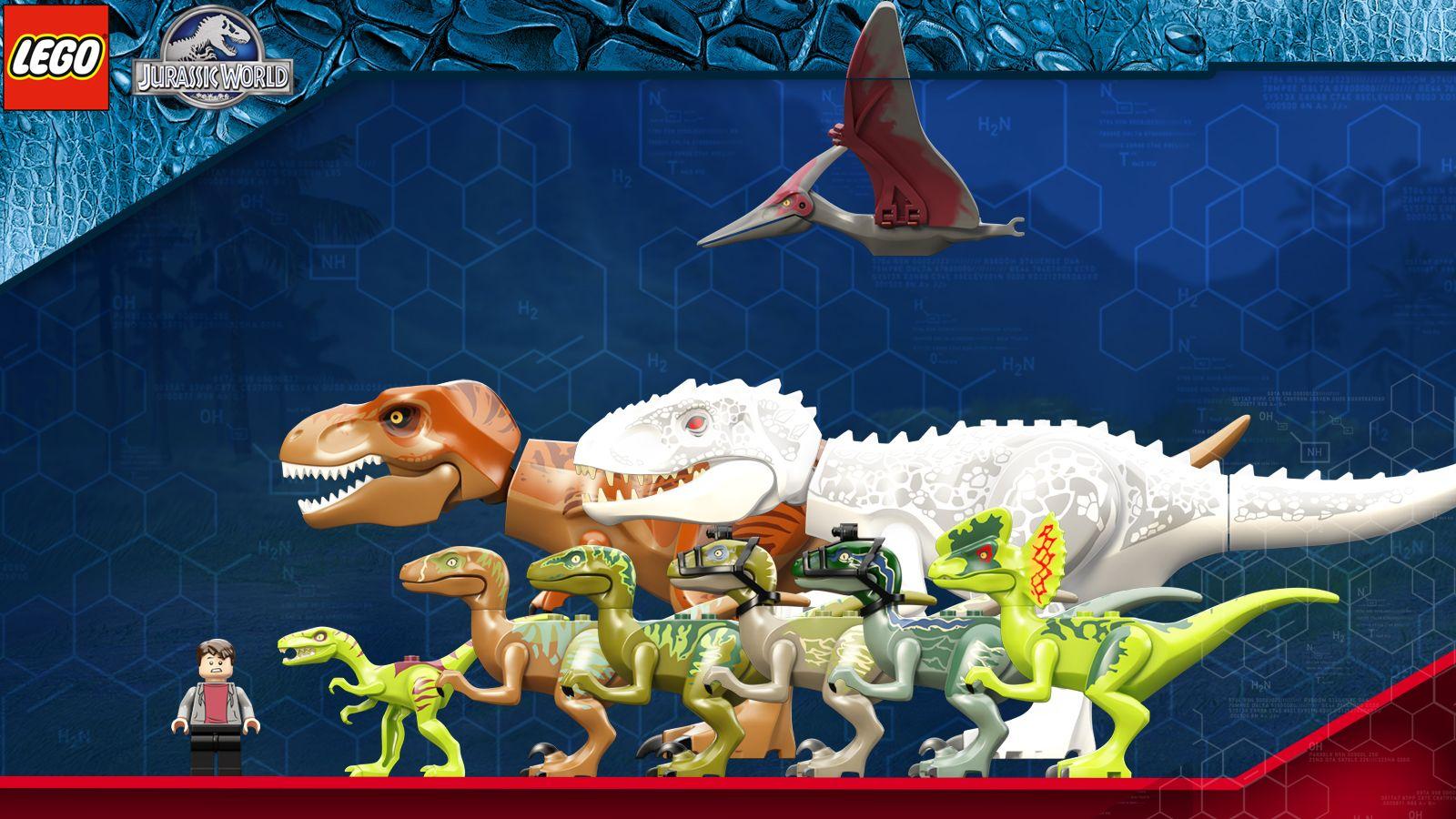 1600x900 Dino Lego Wallpaper