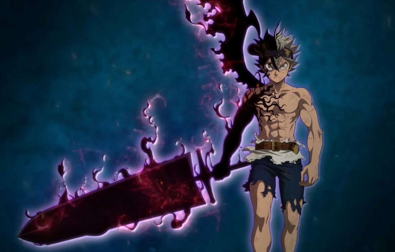 1332x850 Anime Boy Devil Wallpaper