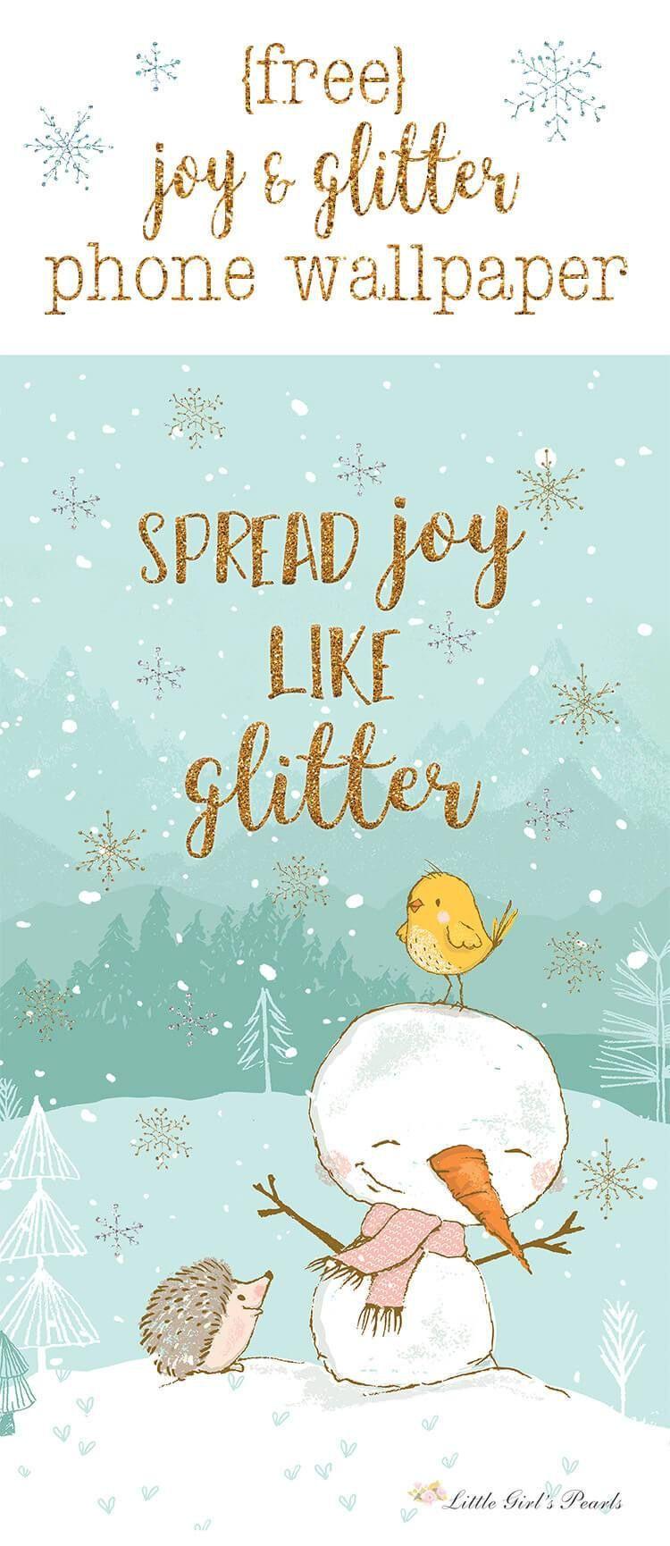 750x1730 Joy Christmas Desktop Background .